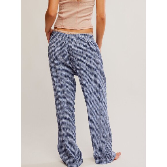 🆕 FREE PEOPLE Cloud Ten Sleep Pants / Navy Combo - Picture 4 of 9